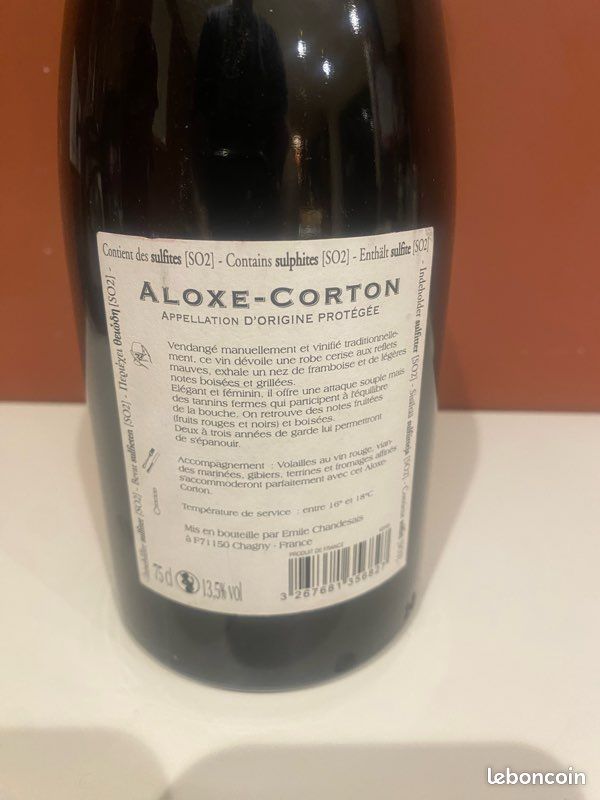 Aloxe Corton Émile Chandesais 2020 (image 3)
