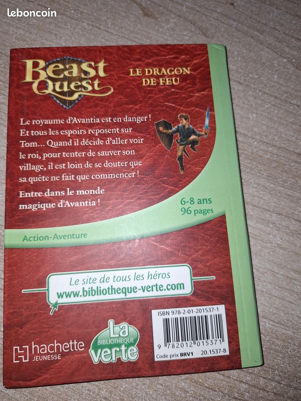 Lot livres Beast Quest T1 à 41 et T43 à 80euros ( soit moins de 2euros le livre) (image 2)