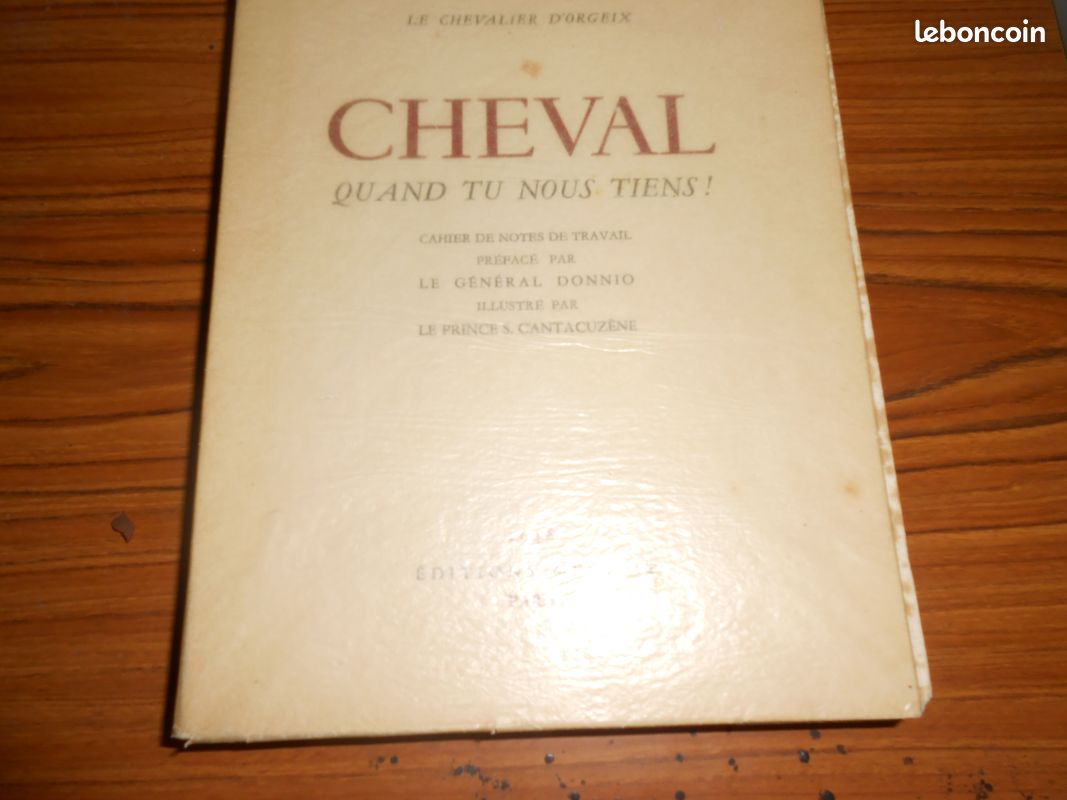 Le Chevalier d'Orgeix Cheval qd tu ns tiens (image 1)