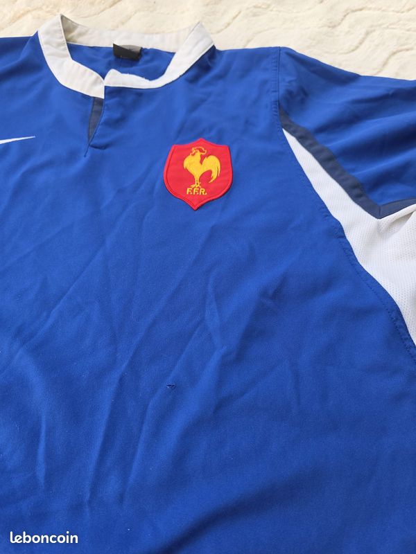 Maillot Rugby FFR France Nike XXL Vintage Vêtements