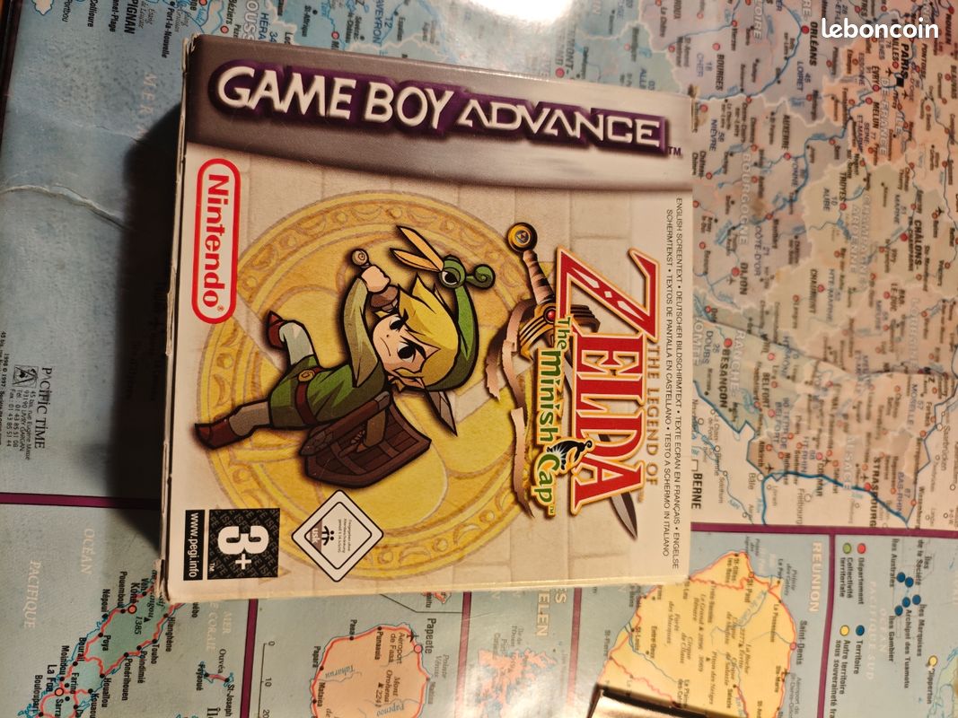 Zelda The Minish Cap boite vide et notices (image 19)