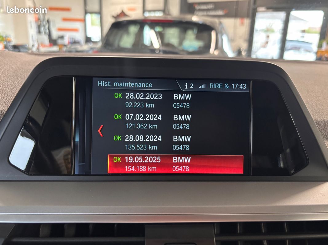 BMW X3 2.0 D 190 LOUNGE XDRIVE BVA - ATTELAGE AMOVIBLe (image 16)