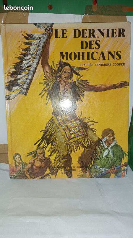 Vend bd de fenimore cooper "le dernier des mohicans (image 1)