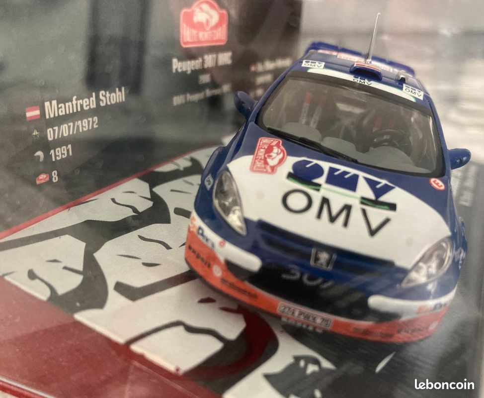 Peugeot 307 WRC - Rallye Monte Carlo 2006 - Modellino 1/43, Nuovo Nella Scatola
