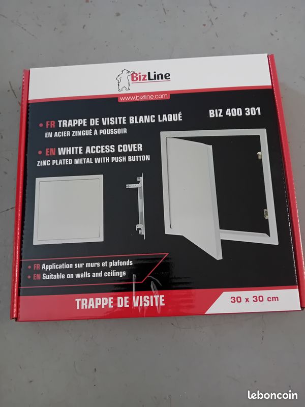 Trappe de visite acier 30X30cm (image 1)