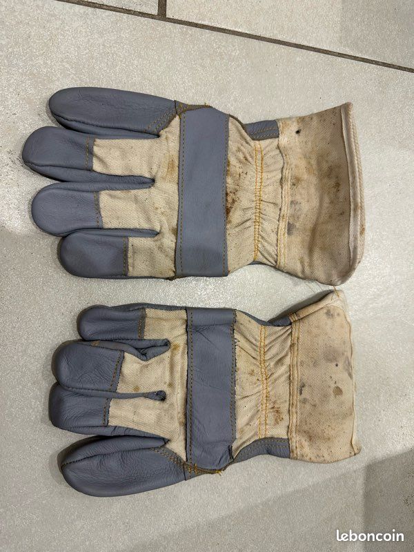 Gants cuir travail T 11 (image 2)