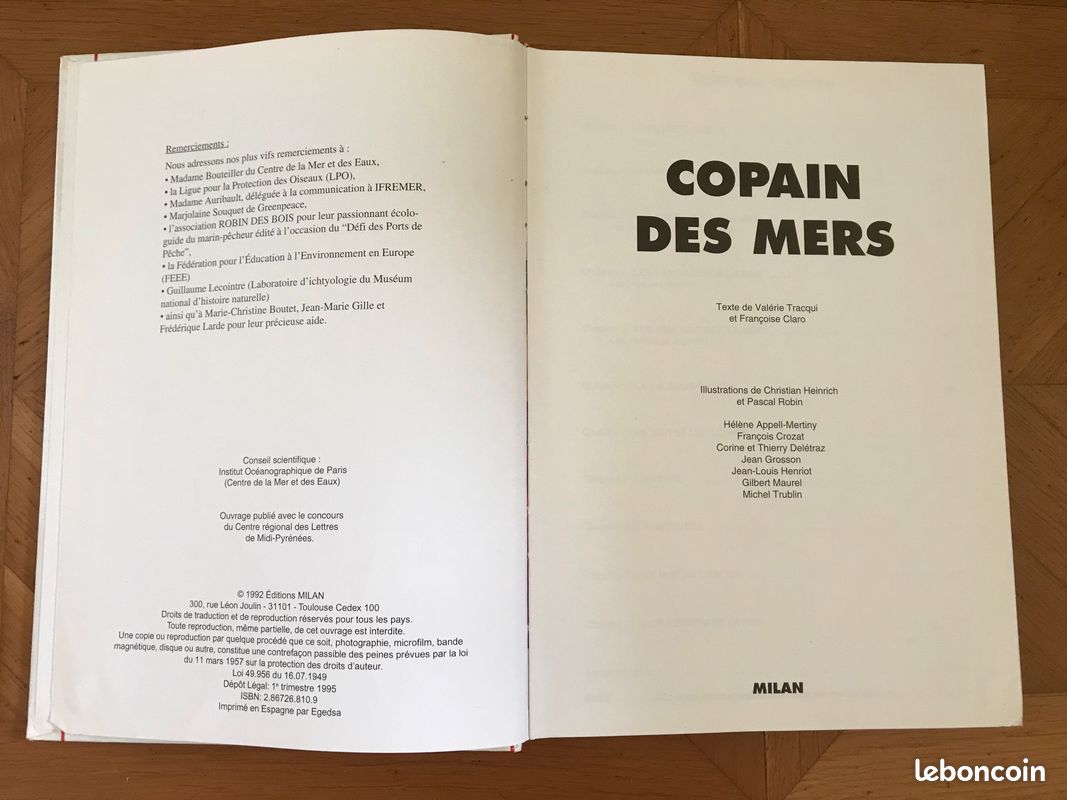 LOT Mon premier copain des bois Copain des mers Copain des montagnes (image 7)