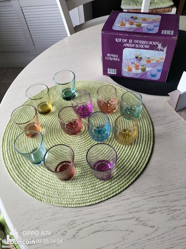 Lot de 12 verres pour amuse bouche (image 1)