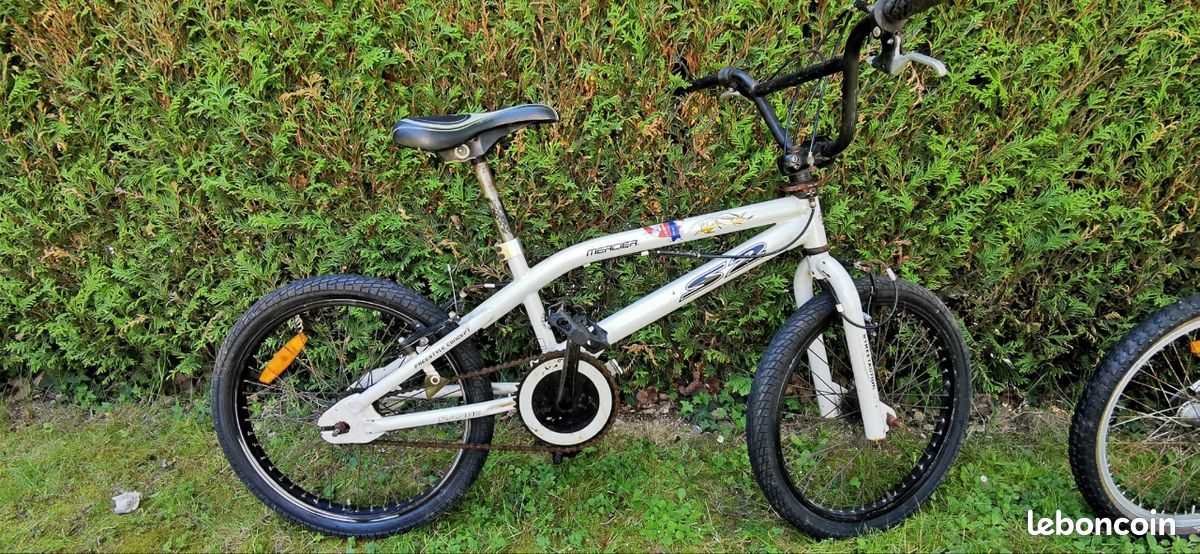 Jeu De Freins Complet ALTA Blanc Old School Pour BMX, Cruiser