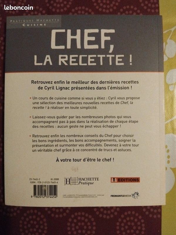 Chef, la recette  Tome 3 - Livre de cuisine (image 3)