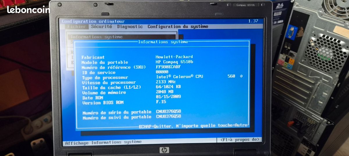HP Compaq 6510b (image 1)