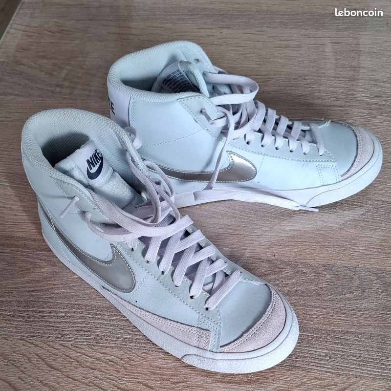 Chaussures Nike blazer garçon 38,5 porté une fois Chaussures
