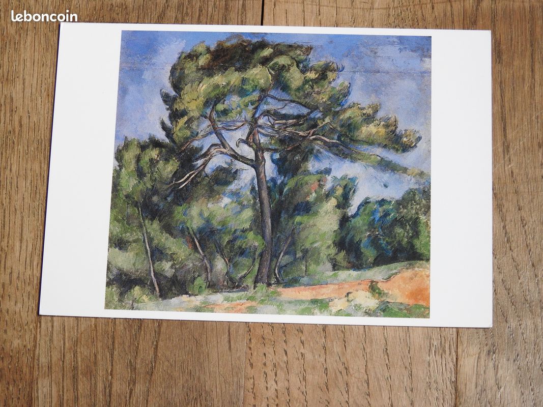 Carte postale d'une œuvre de Cézanne (image 1)