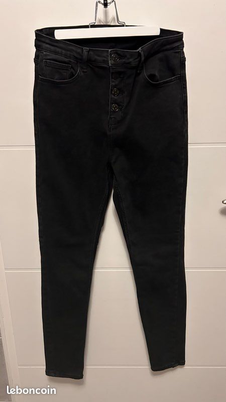 Jean Skinny Taille haute Kiabi Taille 40 (vyvy27) (image 1)
