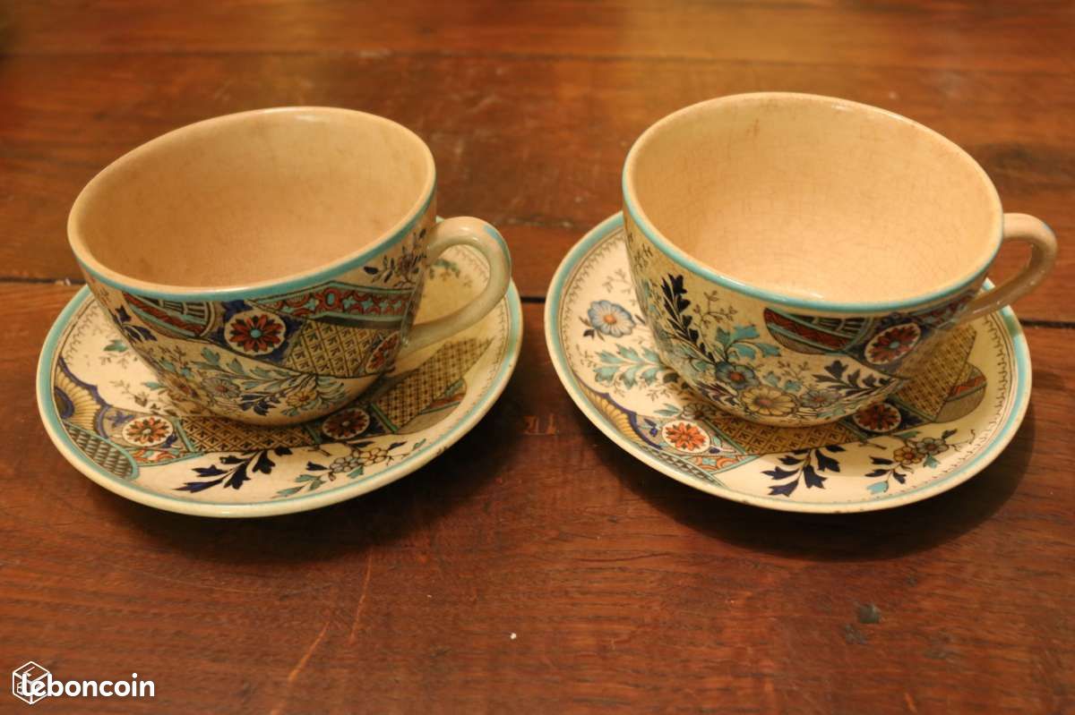 Faience anglaise 1860 Hampden Christopher Dresser (image 2)