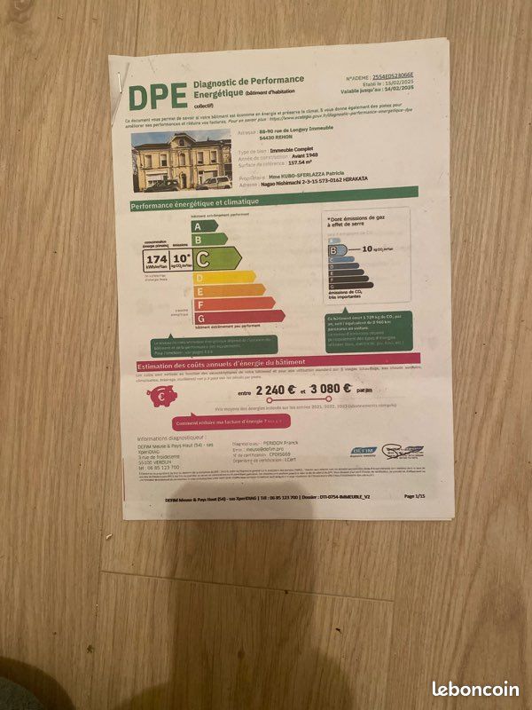 Immeuble 10 pièces 160 m² · à Réhon · 160 m² · 350 000 €