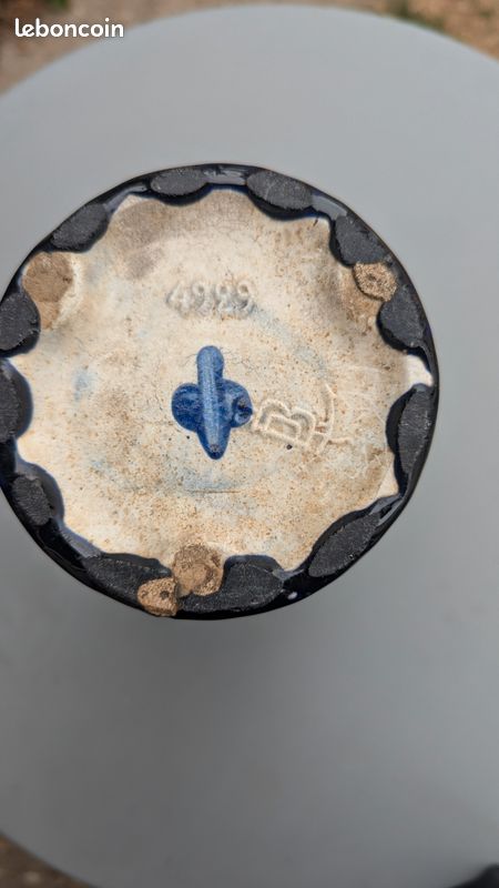 Vase Steuler Keramik bleu cobalt (image 7)