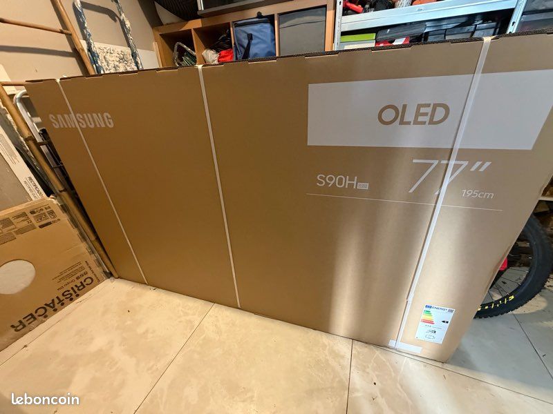 TV OLED SAMSUNG OLED TQ77S92H 77 pouces 196 CM Octobre 2026 Neuf dans emballage scellé , facture Darty (image 3)