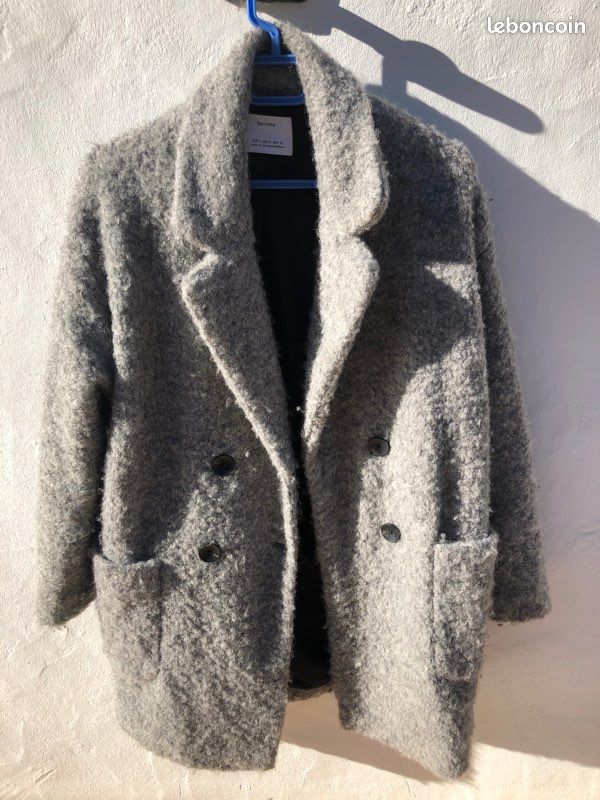 Manteau gris (image 1)