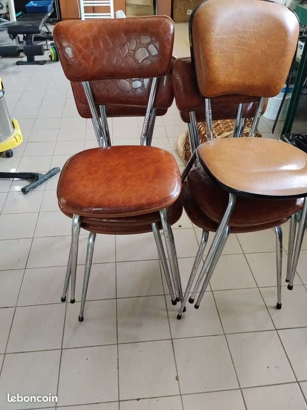 Table à rallonge + 6 chaises (image 3)