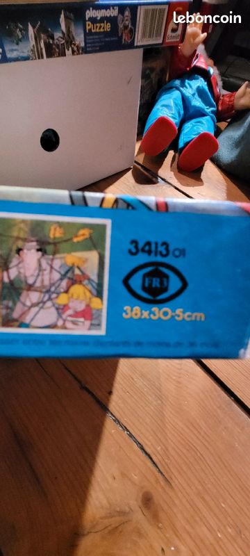 Jeu de societe puzzle vintage inspecteur gadget fr3 dessin animé
MB 100 pièces (image 4)