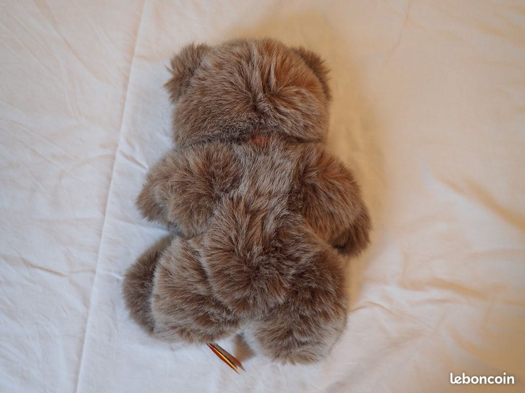 Ours Steiff Vintage 27cm Années 1950 Avec Bouton – Poupée Et Animaux Bois Inclus