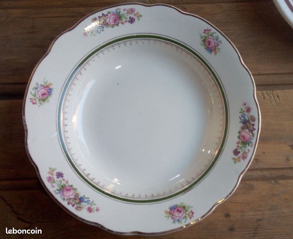 Assiette Digoin & Sarreguemines authentique đ (image 1)
