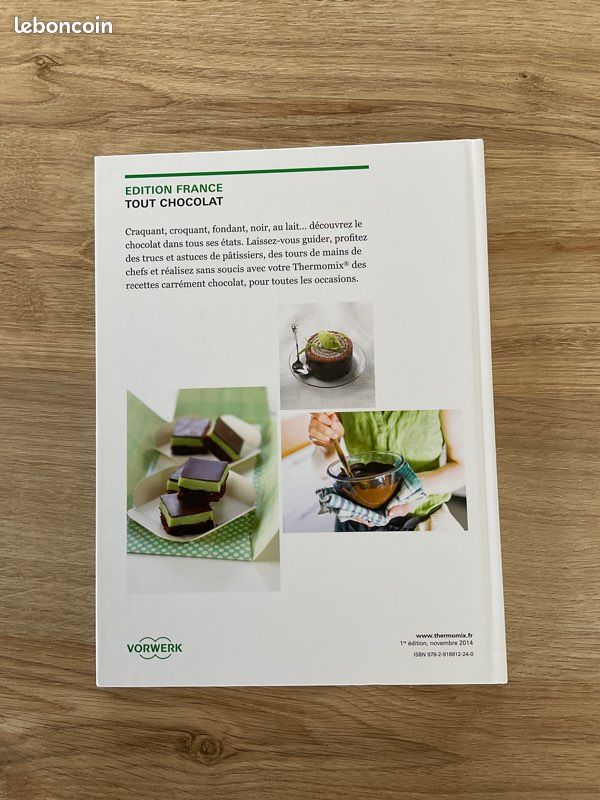 Livre recettes Thermomix « Tout chocolat » (image 2)