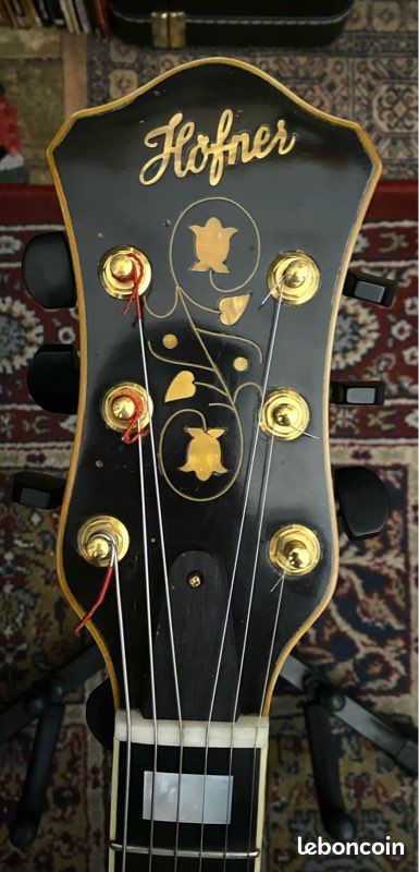 RARE guitare jazz HOFNER New President- Germany- 2004 (image 7)