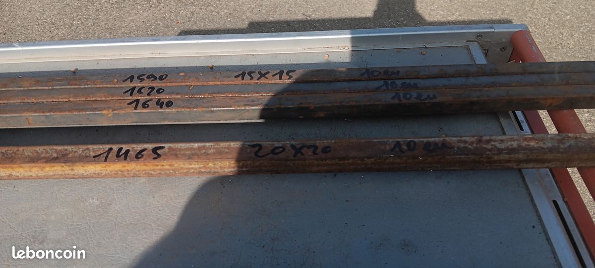 Carre acier 15x15 et 20x20 (image 2)