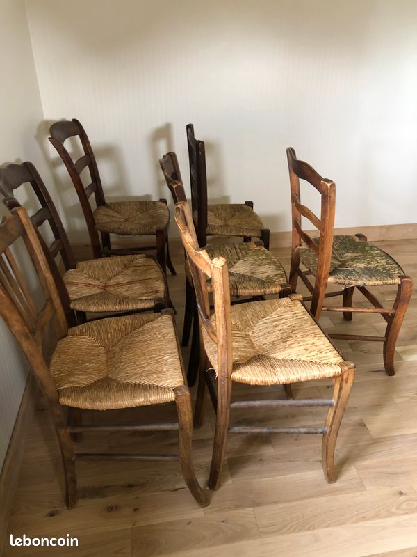 Chaise en paille (image 2)