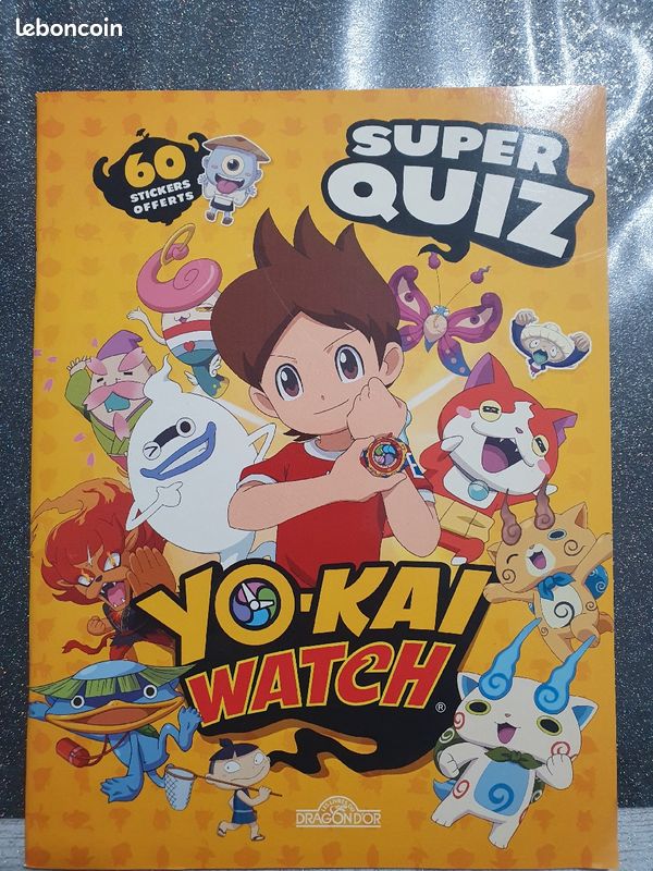 Yokai watch livret quiz+stickers (image 1)