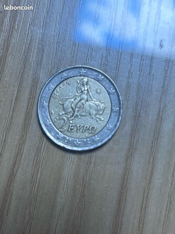 PIÈCE DE 2 Euros Eypo 2002 Rare État correct EUR 12,00 - FR