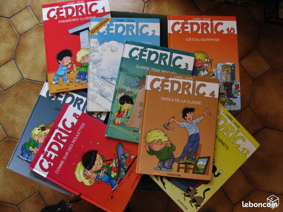 Lot 6 bd cedric 1 2 4 5 8 12 laudec cauvin (image 1)