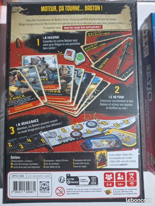 Jeux de société moderne : Twin It, 6 qui surprend, conspiration, Skyjo Action, Crack List, etc... (image 11)