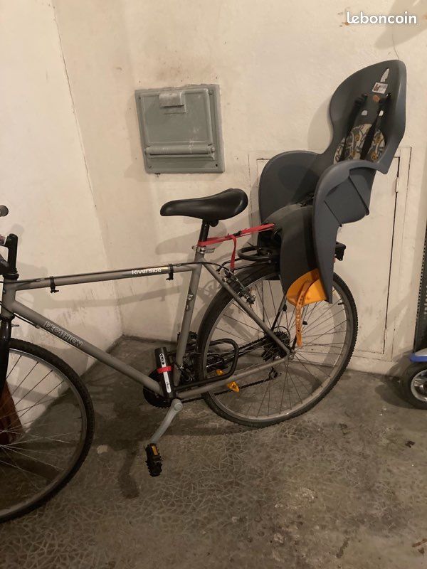 Vélo VTT avec siège enfant (image 2)