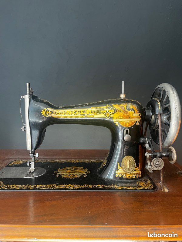Machine à coudre singer ancienne (image 1)