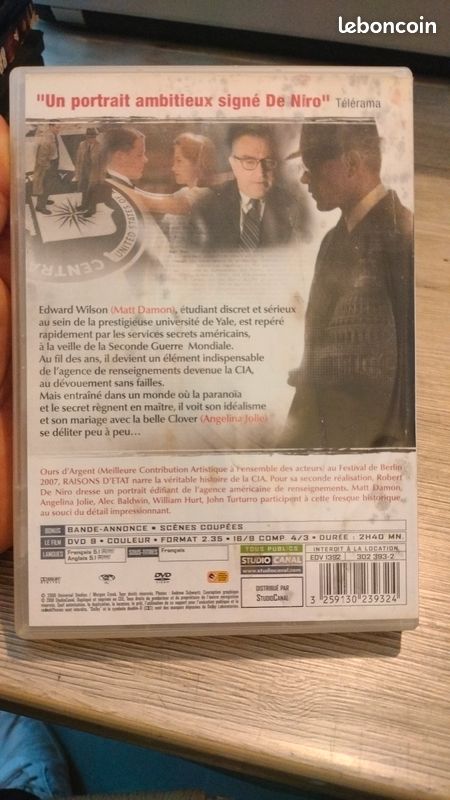 Vend dvd avec robert de niro (image 2)