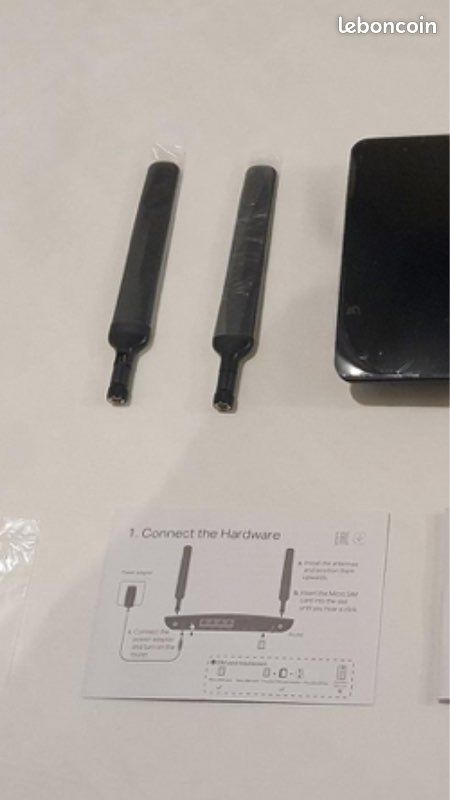 P-Link Box 4G, Routeur 4G+ LTE Cat.6 300 Mbps WiFi AC 1200 Mbps, 2 x SMA pourAntenne Externe, 4 Port (image 1)