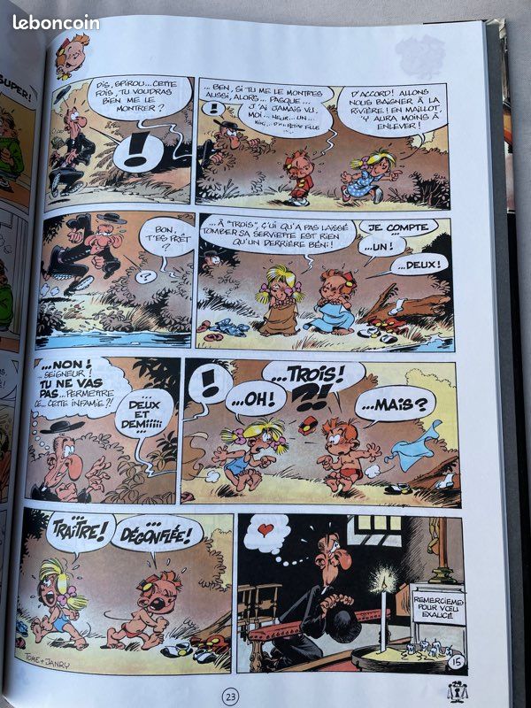 BD le petit spirou dis Boujour a la dame N’1 (image 5)