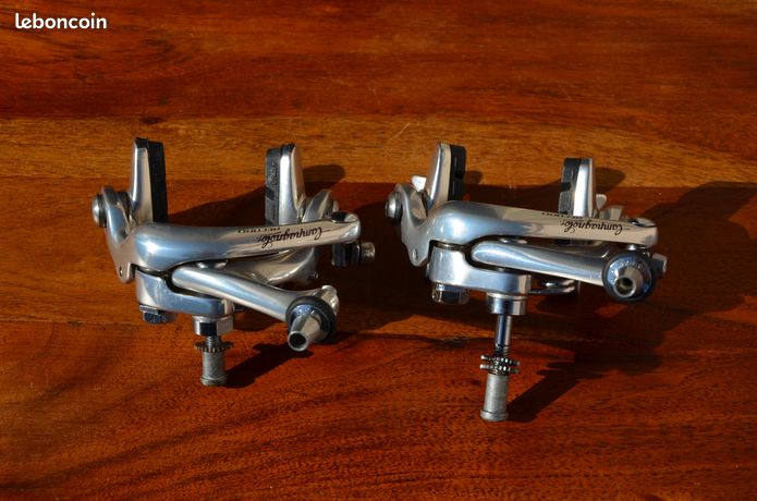 Étrier De Frein Campagnolo Record BR 14RE – 9 Vitesses, 1997, Argent, Super état