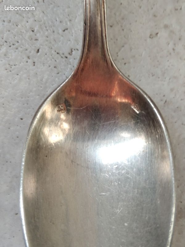 Verre et cuillère en argent (image 5)