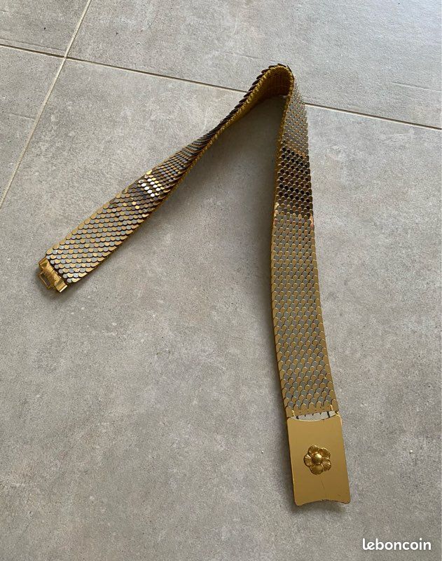 Ceinture Vintage Look 70's 80's – Occasion – Style Rétro