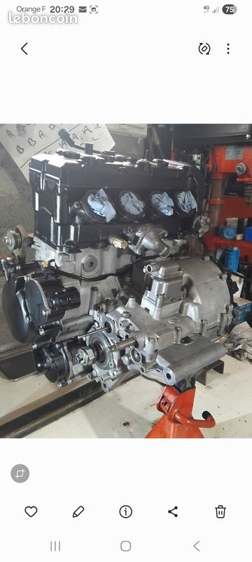 Moteur 600 GSXR 2010 (image 1)