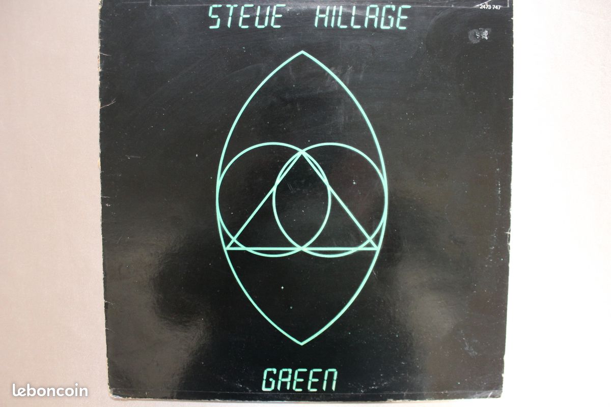 S Album VINYLE 33T STEVE HILLAGE Green SIDE26 (image 1)