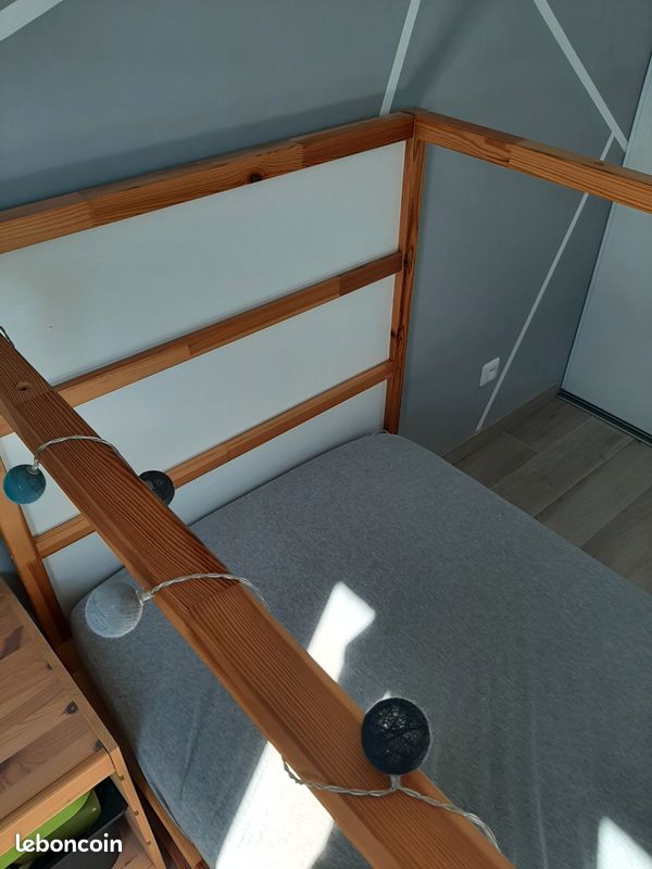Lit réversible enfant IKEA KURA (image 2)