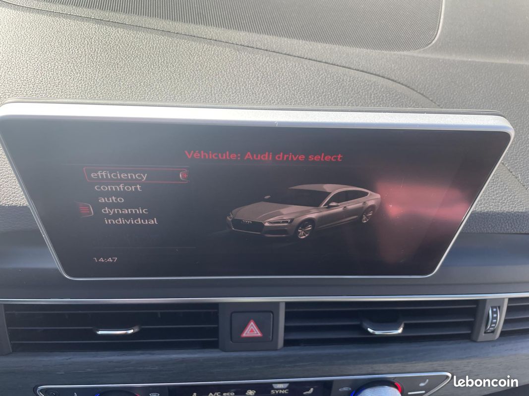 AUDI A5 SPORTBACK 2.0 TFSI 252 S Line QUATTRO S-TRONIC (image 19)