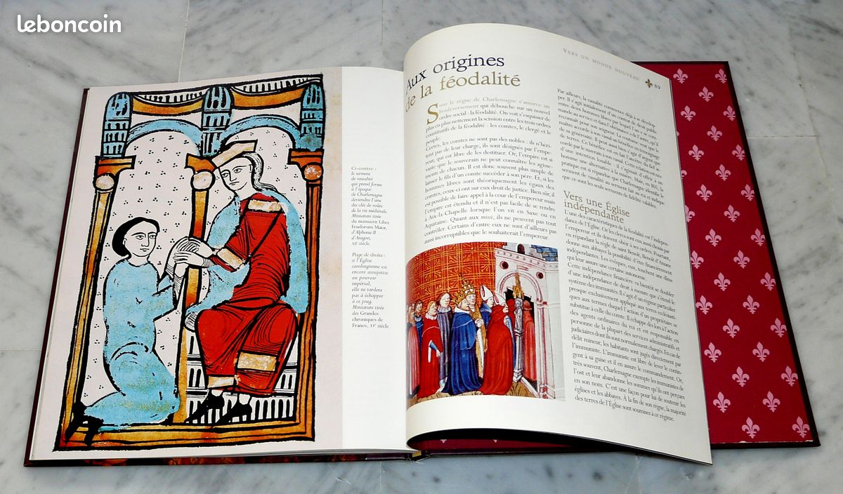 Livre – Charlemagne - L'Empereur d'Occident – Collection « les Rois de France » - Éditions Atlas (image 4)