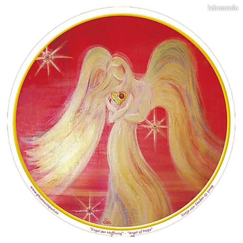 👼 Adhésif pour Fenêtre - Ange de l'Espoir 🌈 👼 Produit Neuf Sous Blister (image 1)