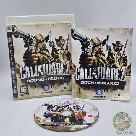 Call Of Juarez: Bound In Blood - PS3 - Jeu Complet - Bon état